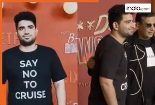 Did Samay Raina send a cryptic message to Aryan Khan with his ‘Say No to Cruise’ T-shirt at Ba***ds of Bollywood event? Fans say ‘Bro did not even hesitate’