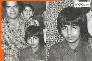 This child in photo, standing next to Dara Singh, went on to rule Bollywood for 30 years, the son-in-law of superstar, today has net worth of Rs 2,500 crore The actor is...