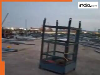 चेन्नई में दिल दहला देने वाला हादसा, थर्मल पावर स्टेशन पर 30 फीट ऊंचाई से गिरा आर्च, 9 लोगों की मौत