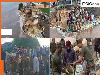 पंजाब में जलप्रलय | बाढ़ में फंसे पंजाबियों की उम्मीद बनी भारतीय सेना, युद्धस्तर पर राहत और बचाव कार्य जारी