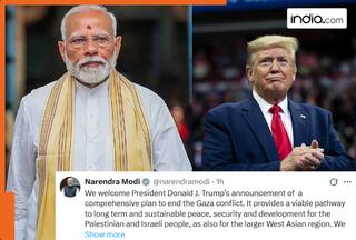 Amid tariff war, PM Modi welcomes Trump's plan to end Gaza conflict, says, ‘will come together and…’