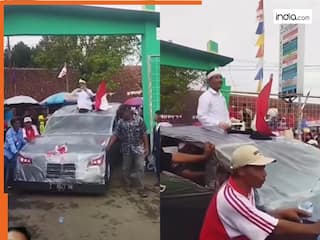 Viral Video Today: हीरो बनकर चमचमाती 'कार' में आया शख्स, तभी खुली ऐसी पोल हंसी नहीं रुकेगी | देखें वीडियो