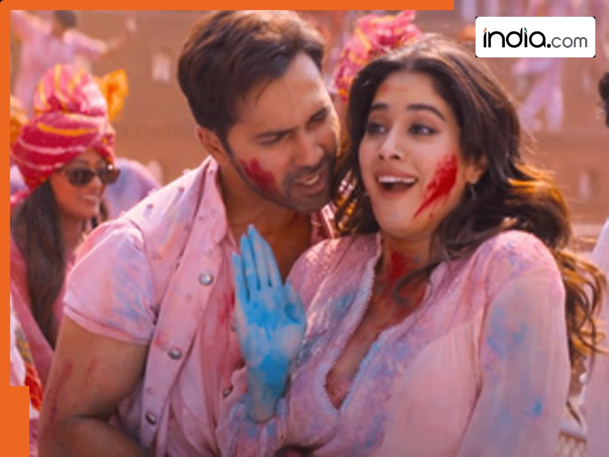 Khesari Lal Yadav Panwadi Song:  वरुण-जान्हवी की फिल्म में छाया भोजपुरी स्वैग, Watch Video