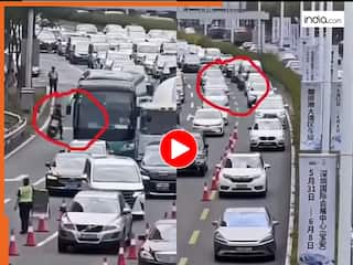 Challan Ka Video: बंदे को पकड़ने में चकरा गई ट्रैफिक पुलिस, लगा अब हाथ आ जाएगा मगर फिर भी भाग गया | देखें वीडियो