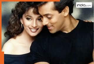 Madhuri Dixit REACTS to being paid more than Salman Khan in Hum Aapke Hain Koun: If this is what...'