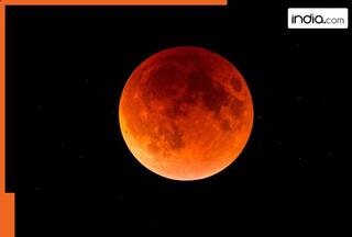 Moon to turn red on THIS date; These parts of India to witness the Blood Moon lunar eclipse; it is...