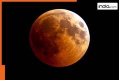 Chandra Grahan 2025: India to witness 82-minutes Blood Moon lunar eclipse tonight? Check time, where and how to watch