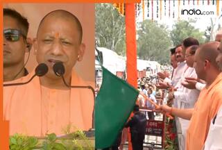 UP CM Yogi sends 48 trucks of flood-relief materials to flood-hit Punjab, Himachal Pradesh & Uttarakhand