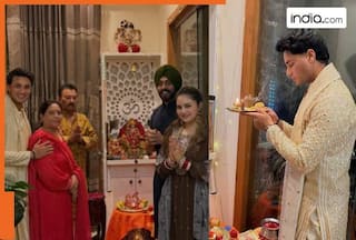 WATCH: Abhishek Sharma celebrates Diwali with family ahead of India's T20I series vs Australia, video goes viral