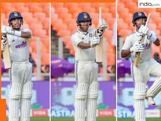 IND vs WI: ध्रुव जुरेल ने पहला टेस्ट शतक ठोककर किया बंदूक सेलिब्रेशन, पाकिस्तान को लग गई मिर्ची