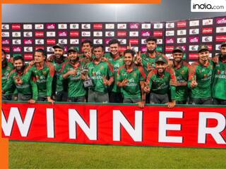 BAN vs WI, 3rd ODI: बांग्लादेश ने दर्ज की वनडे इतिहास की अपनी दूसरी सबसे बड़ी जीत, वेस्टइंडीज के खिलाफ 2-1 से जीती सीरीज