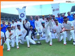 Irani Cup: विदर्भ ने तीसरी बार जीता खिताब, रेस्ट ऑफ इंडिया को दी शिकस्त, दुबे और ठाकुर चमके
