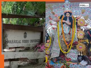 JNU में मूर्ति विसर्जन के दौरान मचा बवाल,  ABVP ने वामपंथि संगठनों पर लगाएं मारपीट के आरोप!