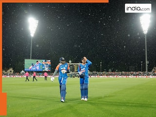 AUS vs IND: बारिश के नाम रहा पहला टी20I, करीब 10 ओवर के खेल में भारत के दो पॉजिटिव