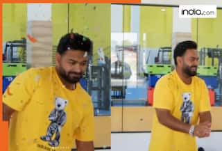 WATCH: Rishabh Pant's birthday celebration, Cake cutting, Gym, Practice session, the LSG star had it all, video goes viral