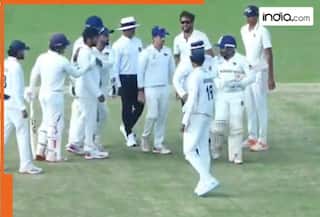 WATCH: Prithvi Shaw indulged in verbal spat with former teammate after dismissal, his name is…