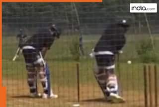 WATCH: Rohit Sharma gears up for Australia ODI series with former India coach at Shivaji Park