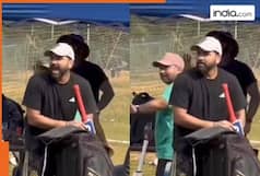 WATCH: Rohit Sharma angry at security guard for stopping young fan; video goes viral