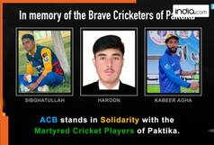 3 cricketers killed by Pakistan in airstrikes on Afghanistan, ACB issues…