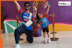 WATCH: Aparshakti Khurana's daughter Arzoie cheers for Jemimah Rodrigues in ICC Women's World Cup