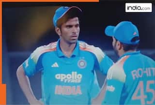 WATCH: Rohit Sharma’s animated chat with Washington Sundar leaves fans guessing who the captain is
