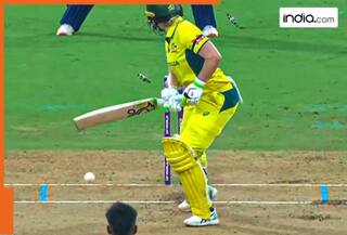 WATCH: Kranti Gaud castles in-form Alyssa Healy before rain interruption, gives India a huge break