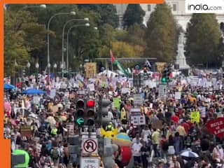 अमेरिका में शरीर पर 'नो किंग' लिखकर क्यों सड़कों पर उतरे हजारों लोग? डोनाल्ड ट्रंप की मुश्किल बढ़ेगी!