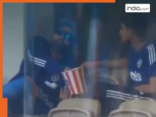 अरे भाई उसे..., शुभमन गिल के साथ बैठकर पॉपकॉर्न खा रहे रोहित शर्मा, गुस्से में आ गए अभिषेक नायर