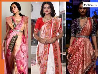 Karwa Chauth 2025: करवाचौथ पर साड़ी पहनने का प्लान? ट्राई करें ये 5 अनोखे ड्रेपिंग स्टाइल! डिजाइनर ड्रेस की तरह लगने लगेगी साड़ी