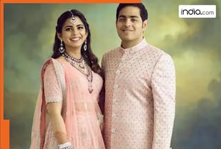 Mukesh Ambani's daughter and son, Isha and Akash Ambani's birthday bash celebrated with breathtaking drone show, Watch viral video