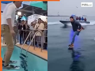 शख्स ने जूते में फिट कर दी ऐसी टेक्नोलॉजी, फिर समुद्र पर भी दौड़ने लगा, होश उड़ा देगा वीडियो