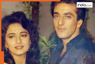 Madhuri Dixit avoided Sanjay Dutt after..., did not want to take photos with him due to...
