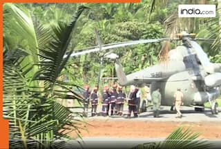 President Droupadi Murmu’s chopper experiences near-miss due to..., crew pushes it...| Watch