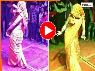 Dulhan Ka Dance Video: सपना चौधरी का गाना बजा तो खुद को रोक ना सकी दुल्हन, घूंघट में किया गजब का डांस | देखें वीडियो