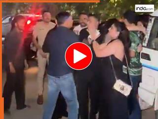 रईसी के नशे में चूर नाबालिग ने पुलिसवाले पर किया हमला, खबर मिली तो दौड़ा-दौड़ा आया बिजनमैन पिता; Video में देखें आगे क्या हुआ