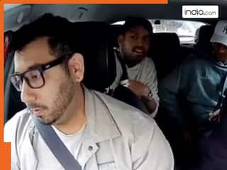 WATCH | ऊबर में बैठे भारतीय क्रिकेट टीम के सितारे, देखते ही बनता था ड्राइवर का चेहरा