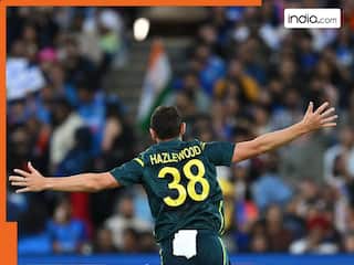 हेजलवुड ने ठंडा किया टीम इंडिया का जोश, टेस्ट मैच स्टाइल बॉलिंग से मचाई तबाही