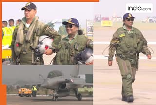 President Droupadi Murmu sets record in Ambala, takes sortie in Rafale after Sukhoi | Watch video here