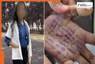 'Raped 4 times by sub-inspector... ': Woman doctor dies by suicide in Maharashtra's Satara district, writes suicide note on hand