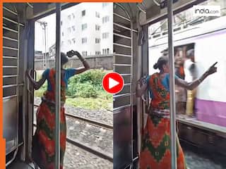 Train Ka Video: ट्रेन ड्राइवर को महिला ने खींचकर मारा पत्थर, फिर उंगली दिखाकर दी वार्निंग | देखें वीडियो