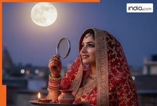 Karwa Chauth 2025 moon timing: Check city-wise moon rise timings for Delhi, Noida, Mumbai, Pune, Patna, Lucknow, Bengaluru, Amritsar