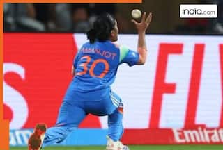 Amanjot Kaur's STUNNING catch flips the script for India, sends Wolvaardt back and shifts momentum