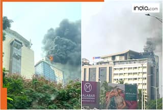 Massive fire breaks out at Baby Memorial Hospital in Kozhikode, flames spread to 9th floor, people evacuated