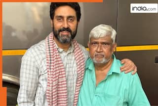 Abhishek Bachchan mourns the death of his long time makeup artist, says, 'First person whose feet..'