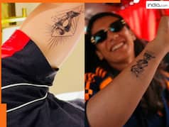 World Cup जीतने के बाद हरमनप्रीत-मंधाना ने बांह पर बनवाई ट्रॉफी का टैटू- Photos