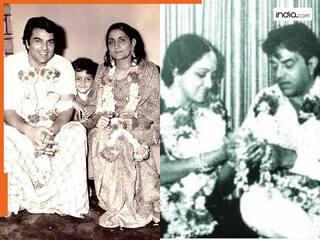 19 की उम्र में हो गई थी धर्मेंद्र की पहली शादी, हीरो बनने के बाद 13 साल छोटी हेमा से की दूसरी शादी- ऐसा है परिवार