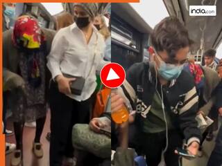 खचाखच भरी ट्रेन में आराम से मिल गई सीट, यात्री की ऐसी चालाकी देख दिमाग घूम जाएगा | देखिए VIDEO