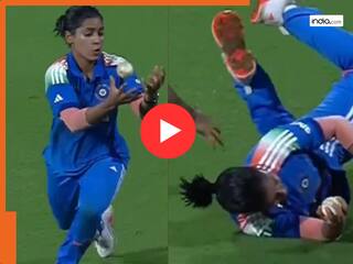 VIDEO: भारत की वर्ल्ड कप जीत में कांटा बन रही थीं लॉरा वॉलवार्ट, अमनजौत कौर के हैरतअंगेज कैच ने यूं लगाई भारत की जीत पर मुहर
