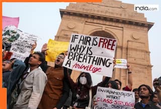 Delhi Air Quality update: AQI hovers near 'severe' mark as air pollution protest turns violent after...; 22 arrested for attacking cops
