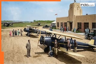 Where is India's first airport? Has a connection to World War 2, Ratan Tata, its name is..., was built in...